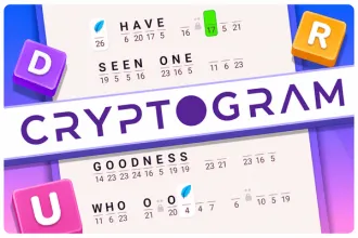 Cryptogram: Word Brain Puzzle