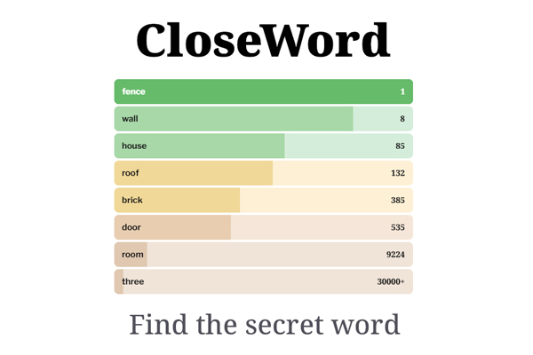 Play CloseWord